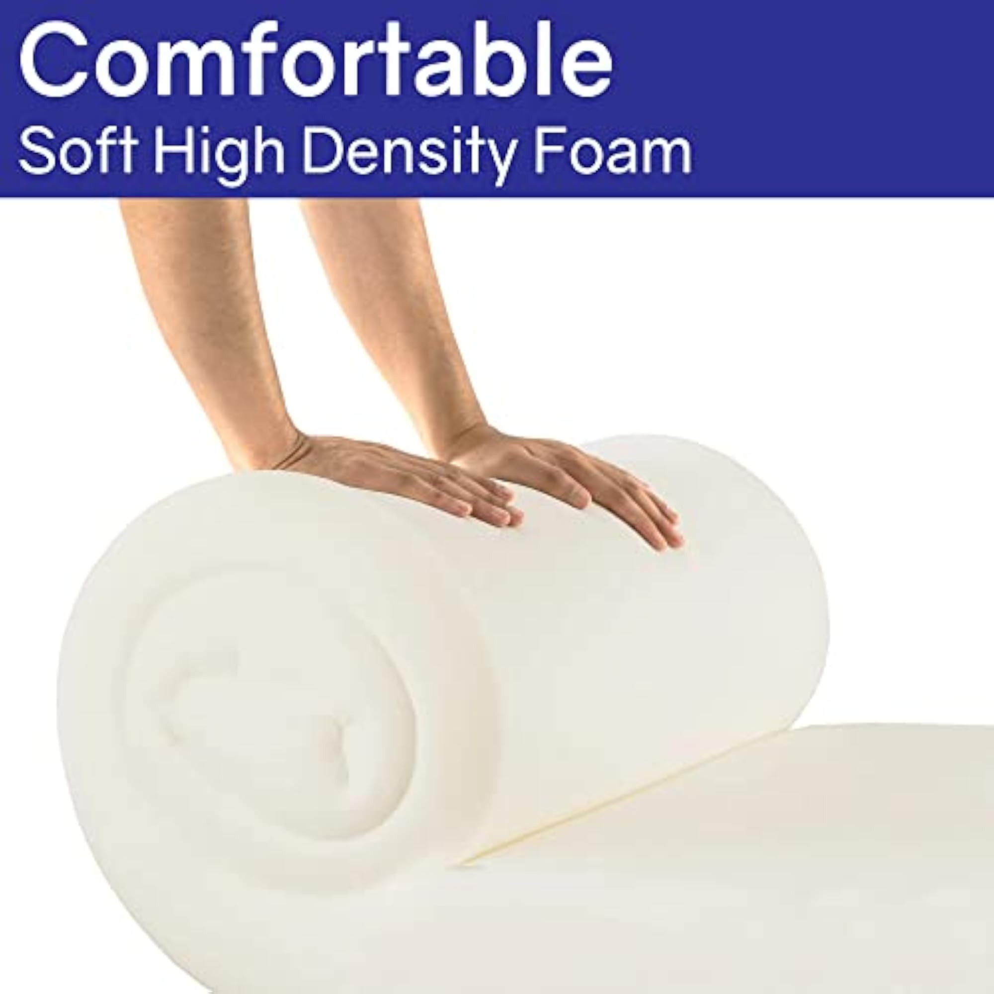 High Density Foam Cushion, 38" x 74" x 1 3/4"